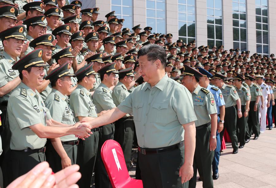 軍改一年間，習(xí)近平都說(shuō)了什么
